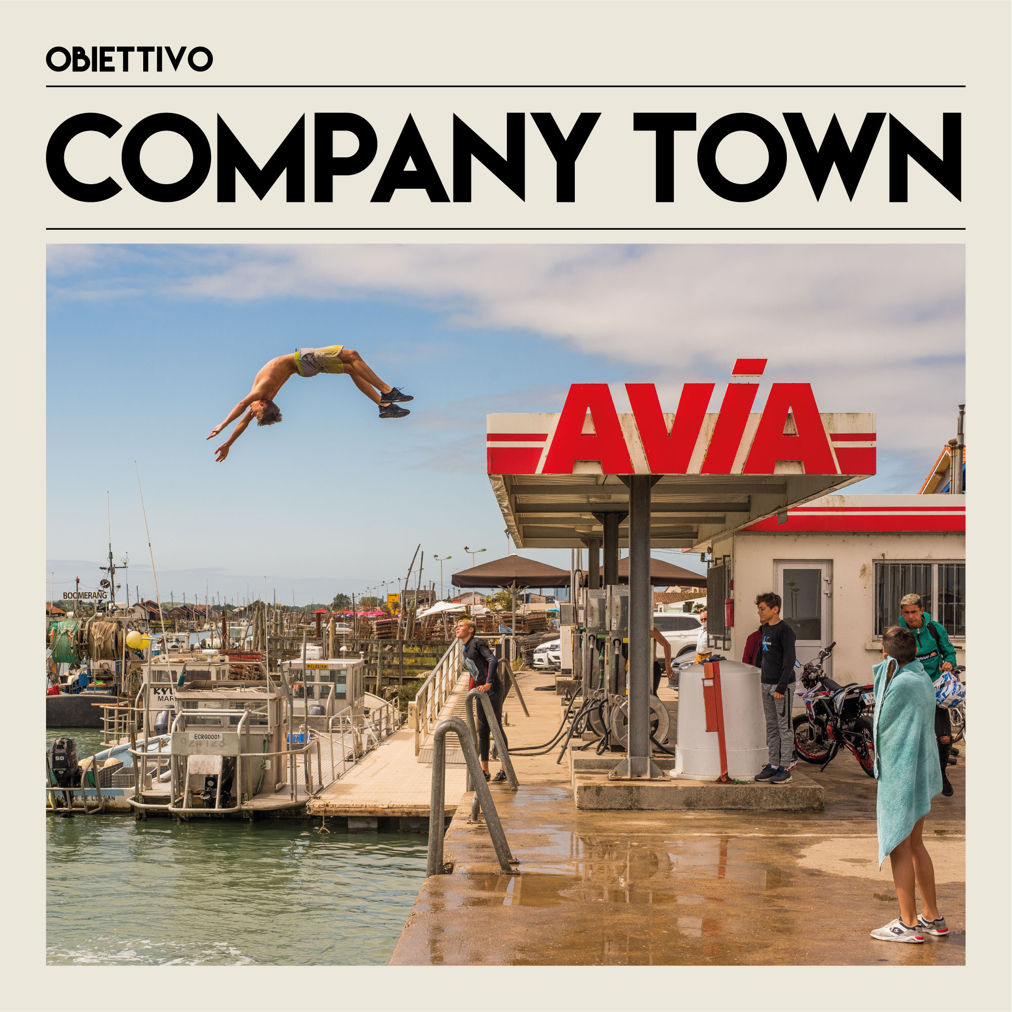 Copertina del volume fotografico Obiettivo: Company Town